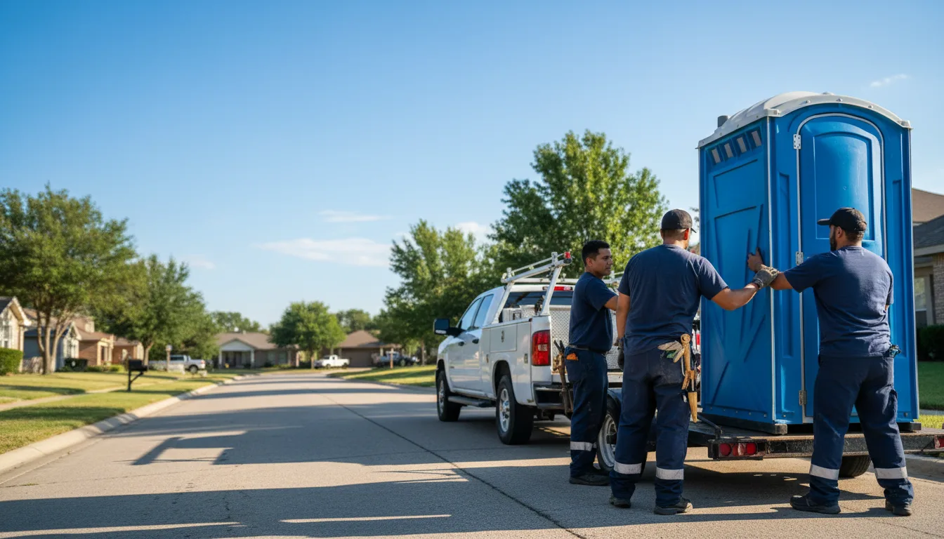 Portable Toilet Rental in Chrisman, IL near me